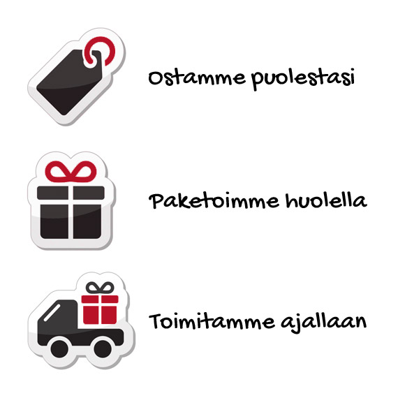 Nettilahja - Ostamme, lahjapaketoimme ja postitamme puolestasi
